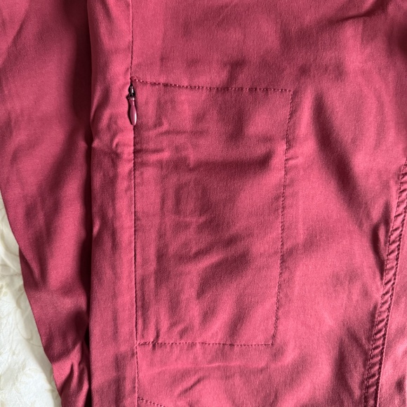 Prana Halle Pants in Red (Size 4 Tall) - Picture 7 of 10